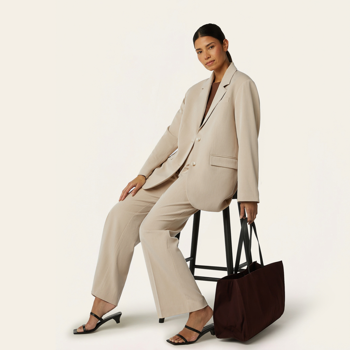 Signature Blazer - Sand