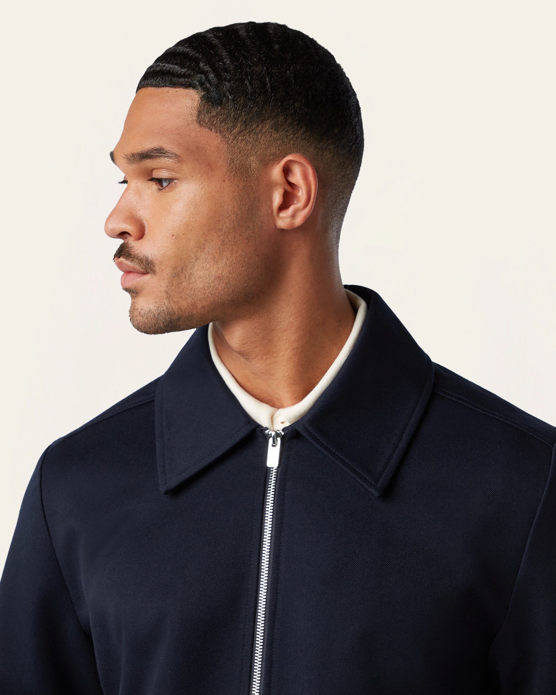 Twill Jacket Navy