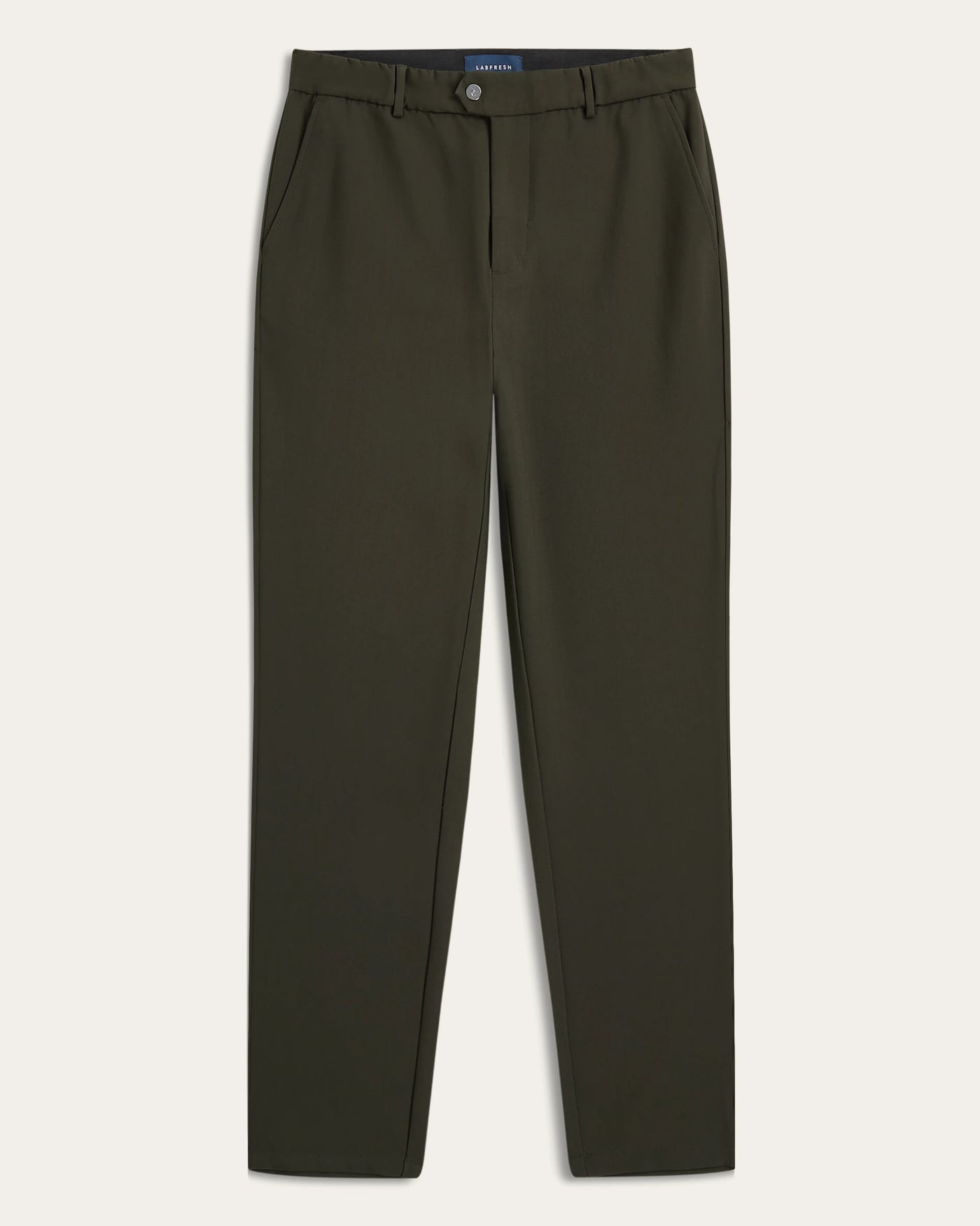 Straight pants Dark Green