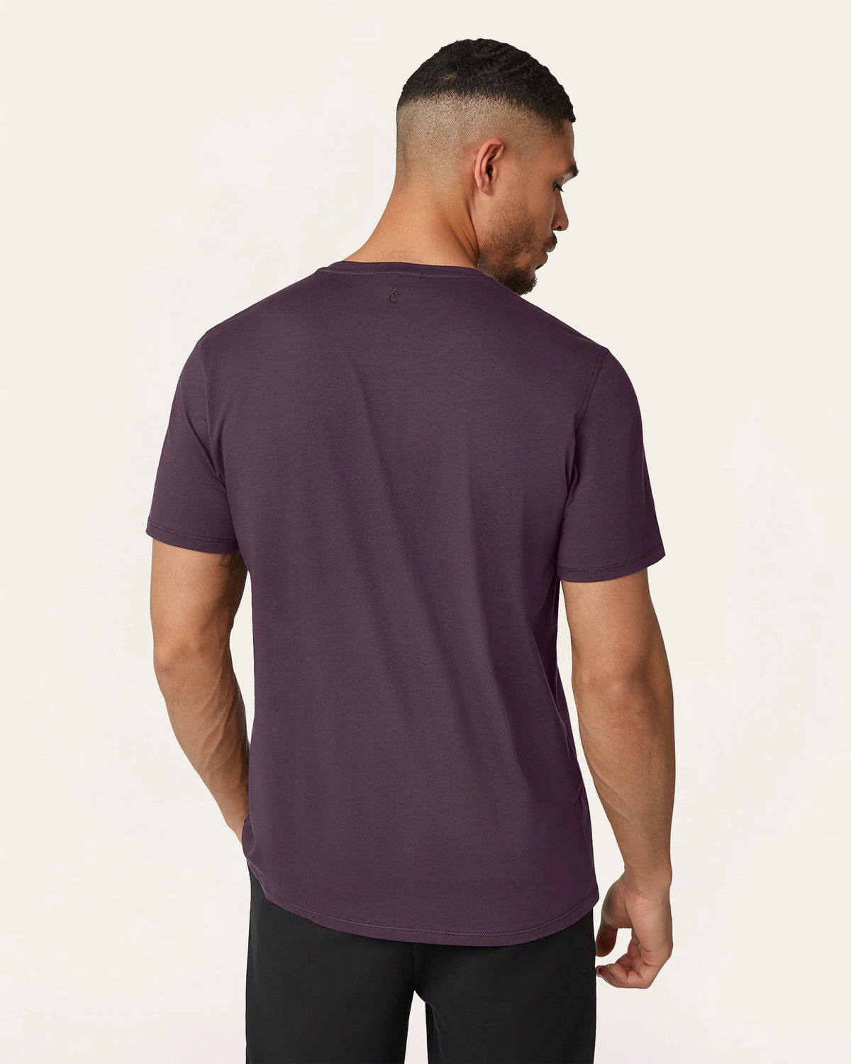 T-shirt Dark Plum