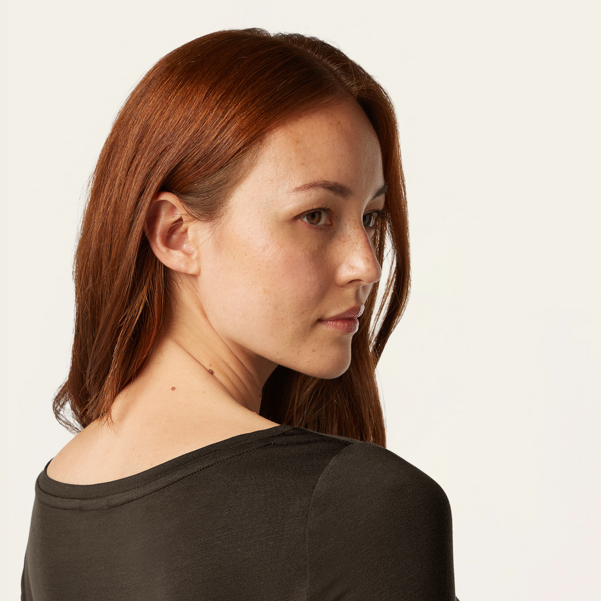 Boatneck Knit - Dark Brown