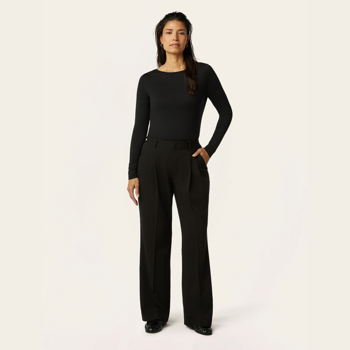 Boatneck Knit - Black