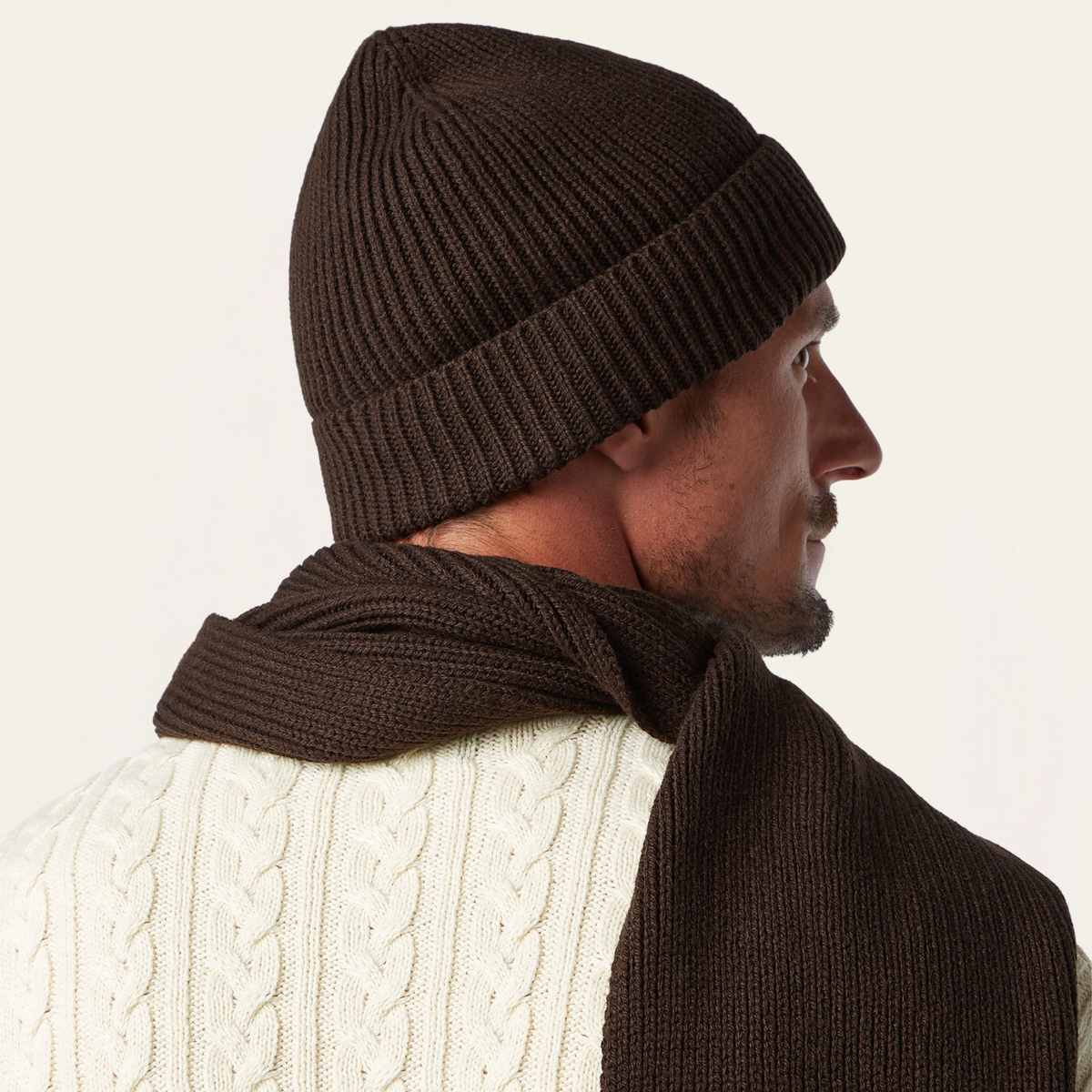 Heavy Seawool Beanie & Scarf bundle