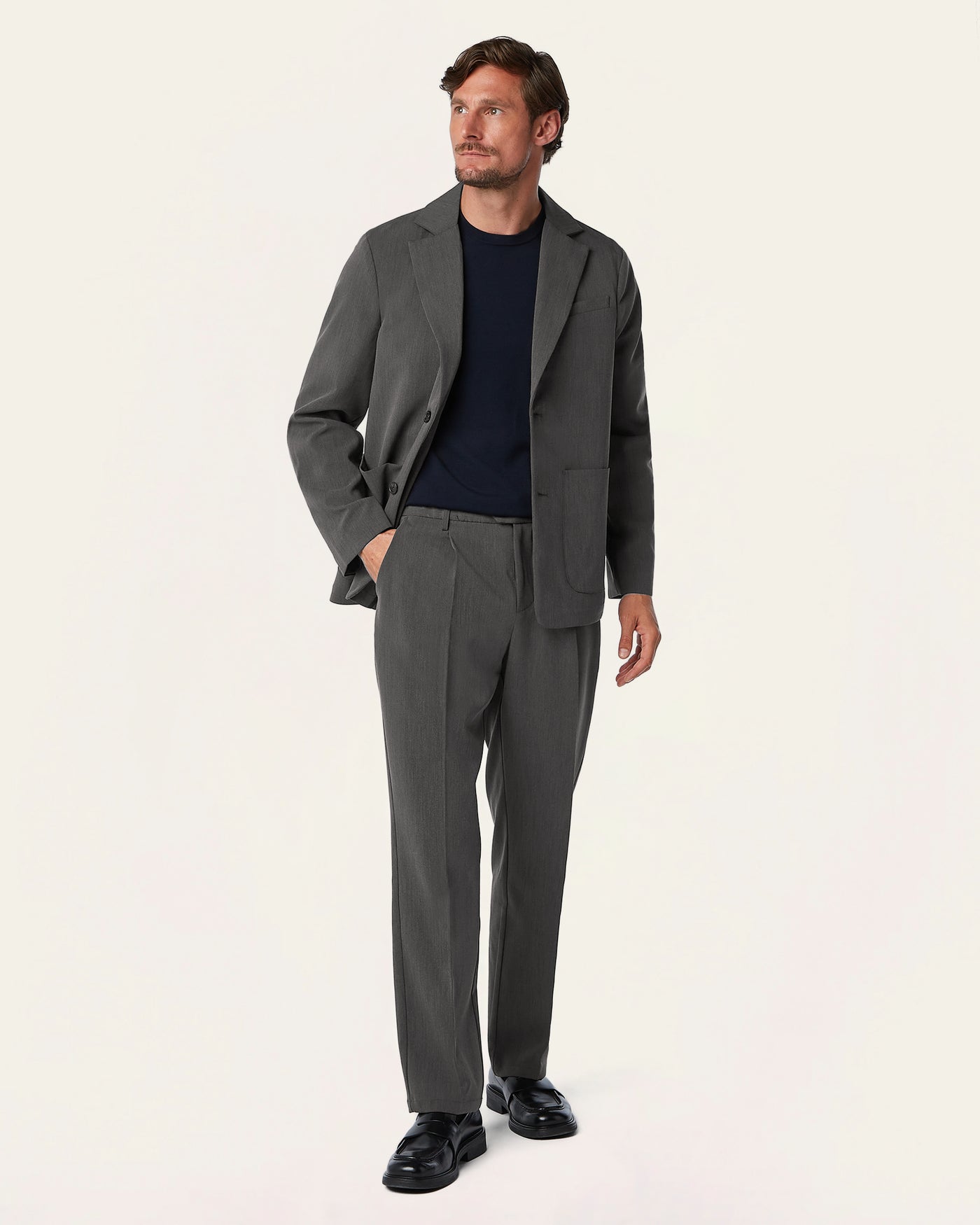 Classic Blazer Dark Grey