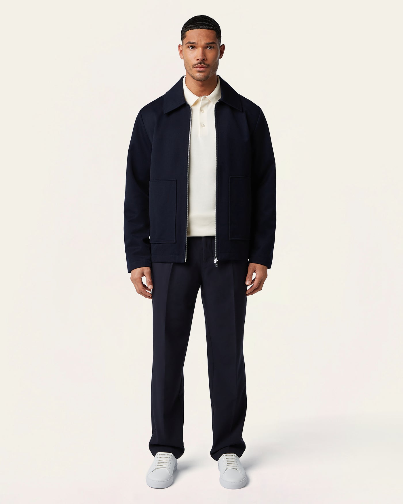 Twill Jacket Navy