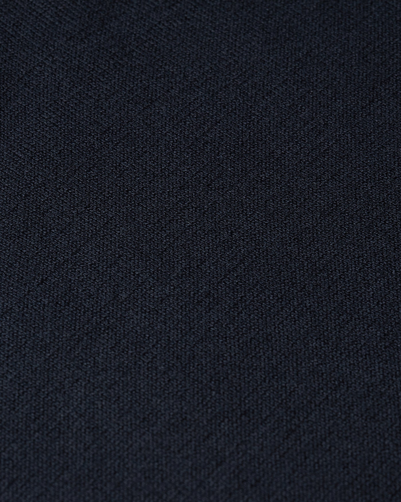 Knitted Long-sleeve Polo Navy
