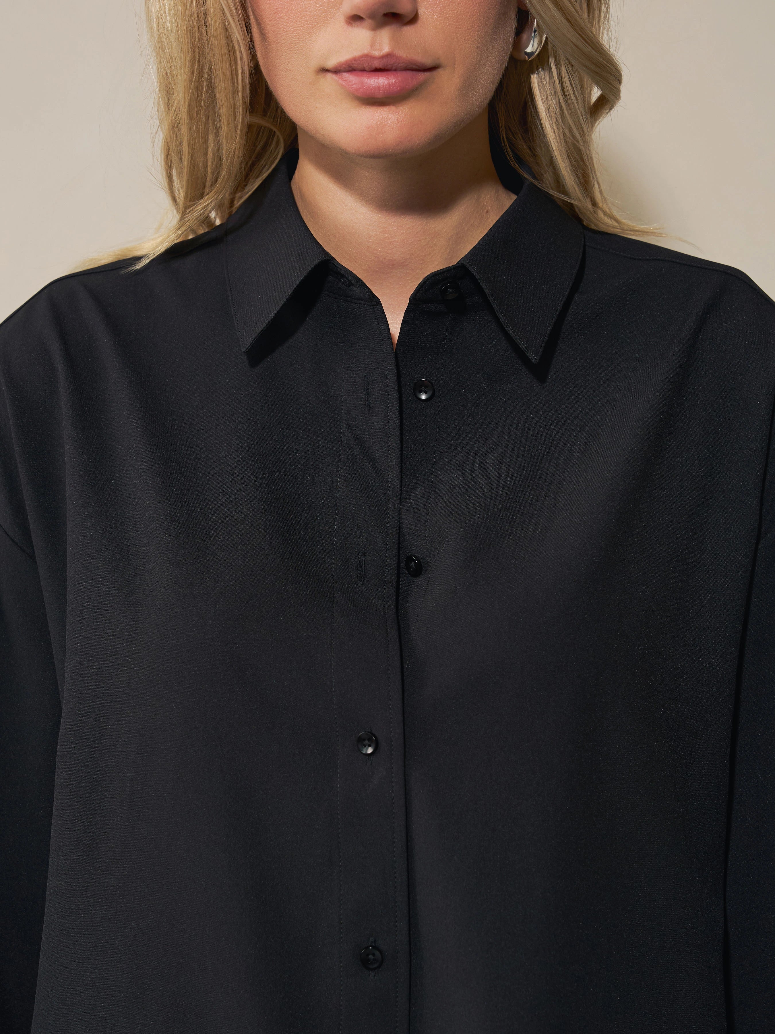 Gen 1: Loose fit Blouse - Black