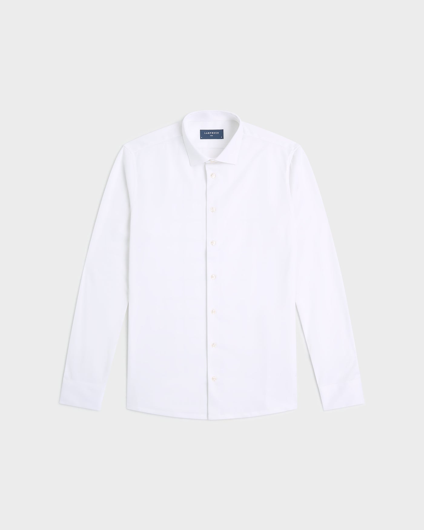 Prior Tech: Non-iron stretch shirt white