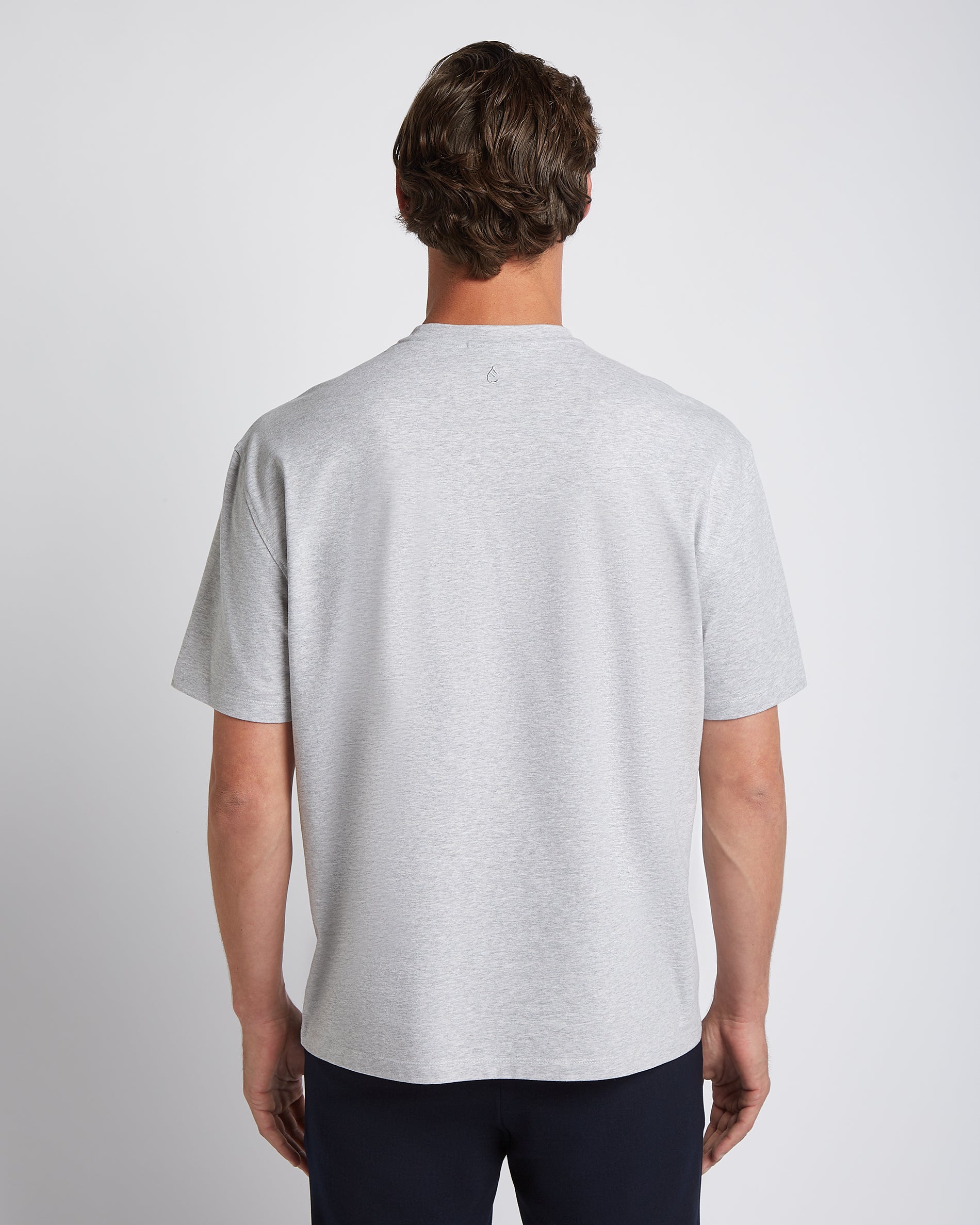 Relaxed T-shirt 3-pack bundle | White & Navy & Light grey