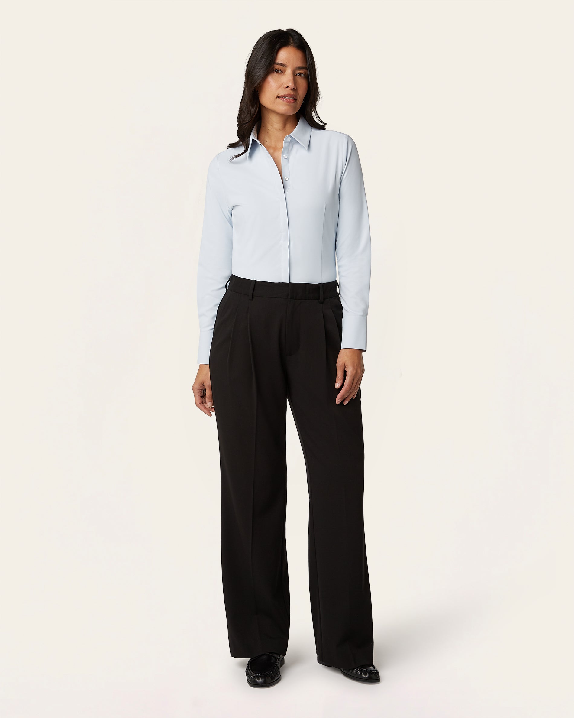 Slim fit Blouse - Light Blue