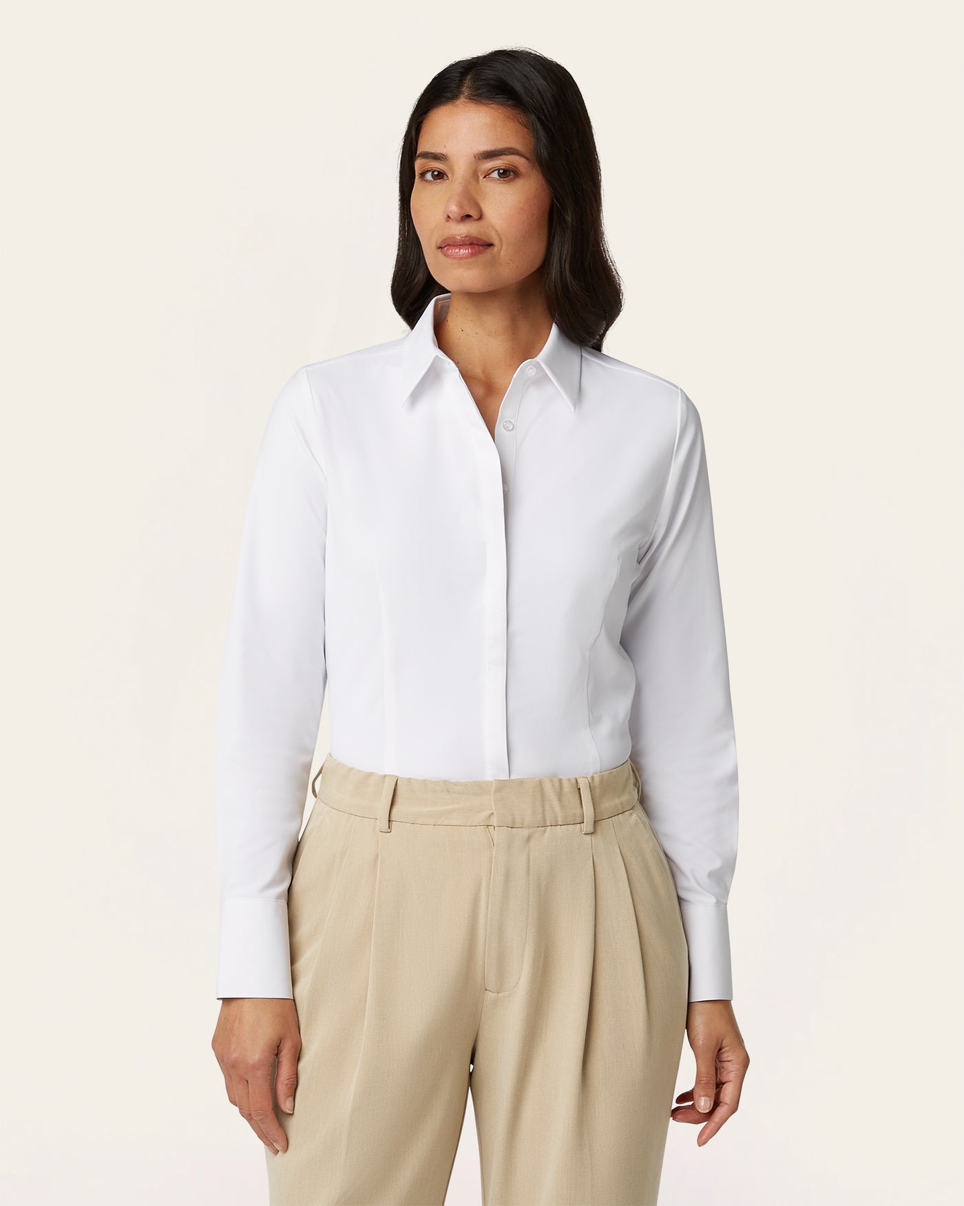 Slim fit Blouse - White