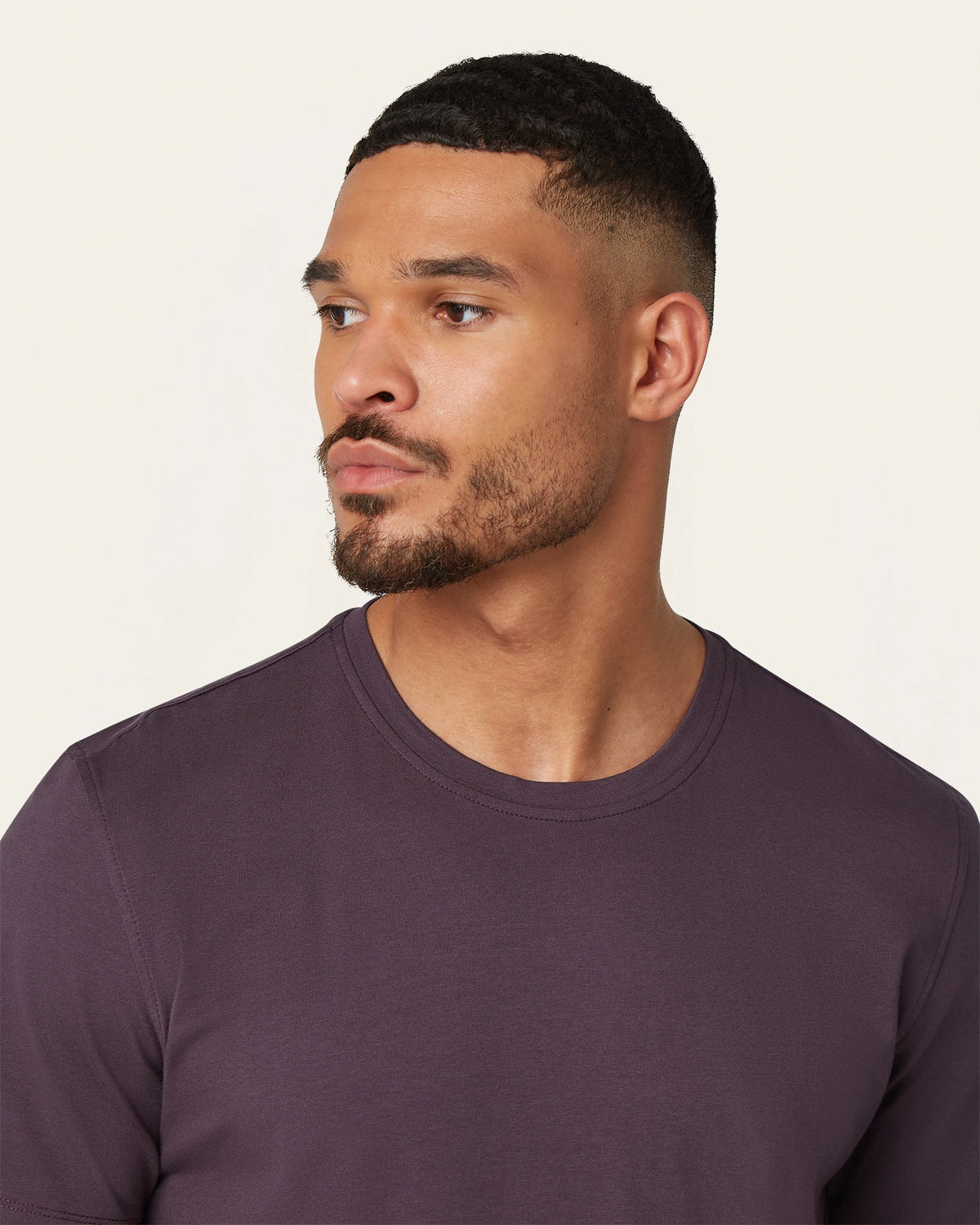 T-shirt Dark Plum