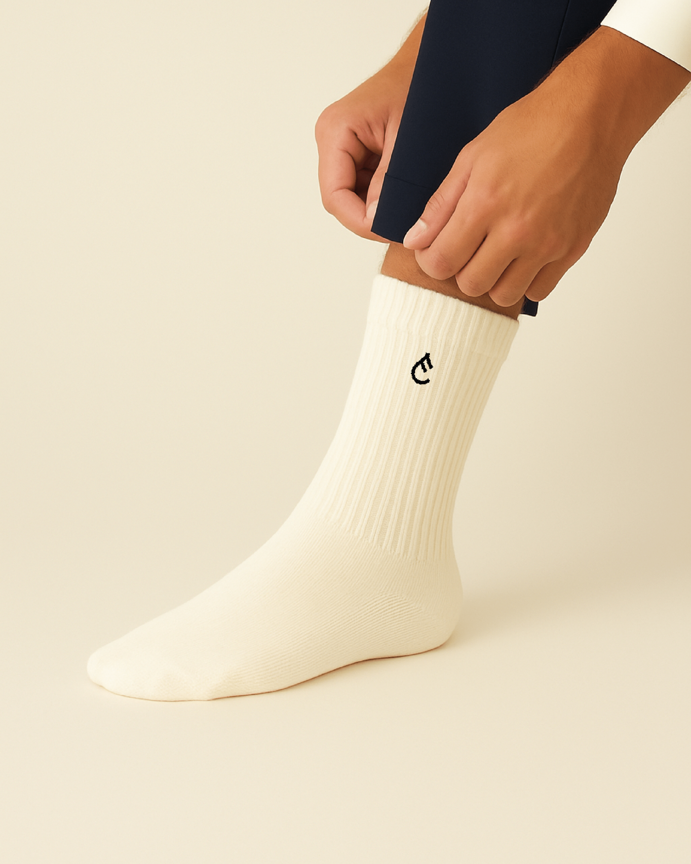 2-pack Odour-free Heatcore socks Off-white